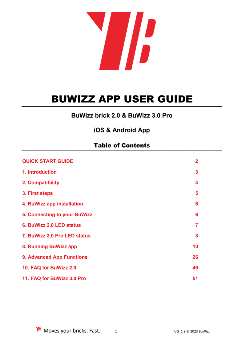 BuWizz User Guide